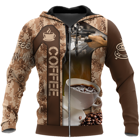 Barista 3D All Over Printed Differences Between Types Of World Coffee Shirts and Shorts Pi221203 PL - Amaze Style™-Apparel