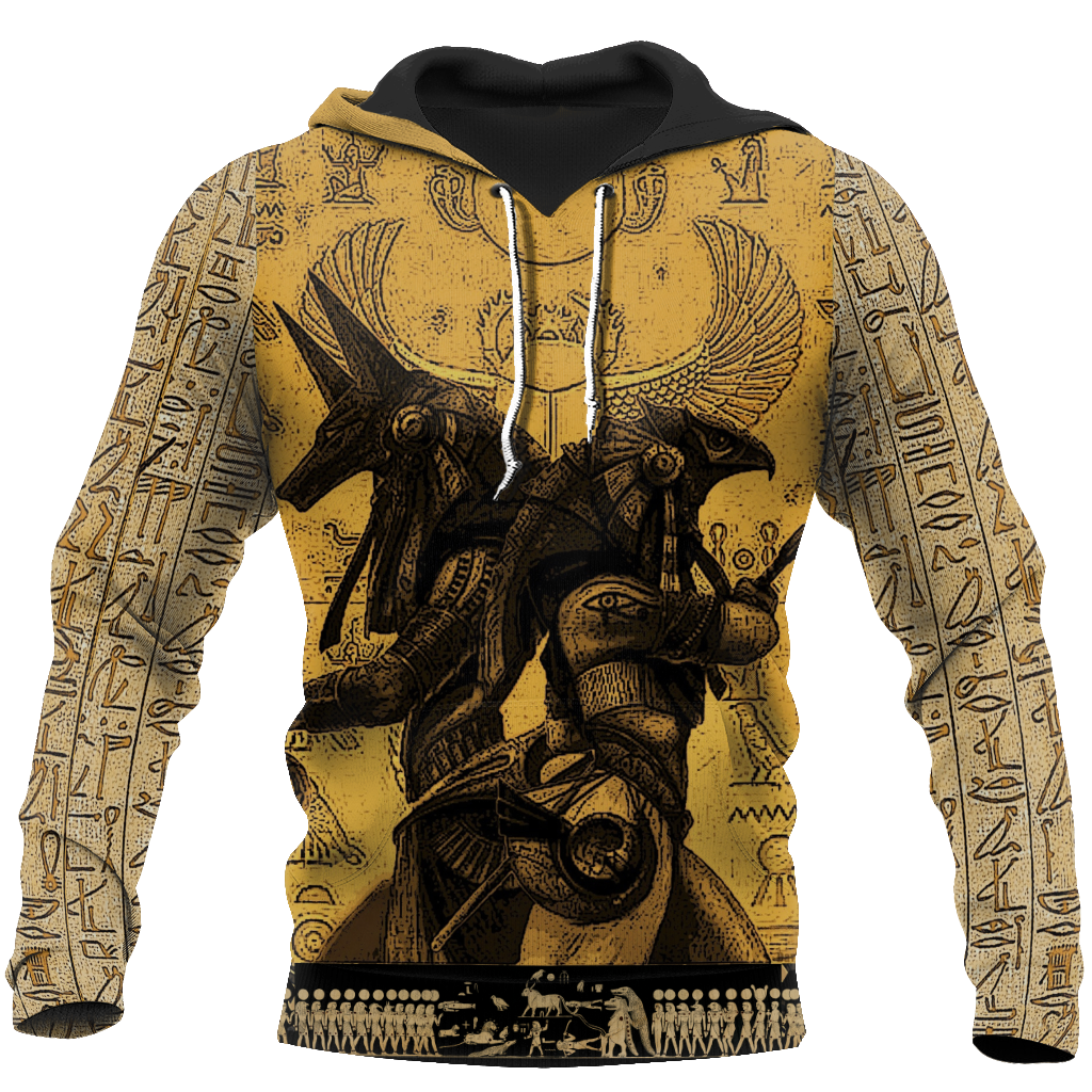 Anubis Ancient Egypt 3D All Over Printed Hoodie Clothes JJ070301 - Amaze Style™-Apparel