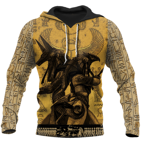 Anubis Ancient Egypt 3D All Over Printed Hoodie Clothes JJ070301 - Amaze Style™-Apparel