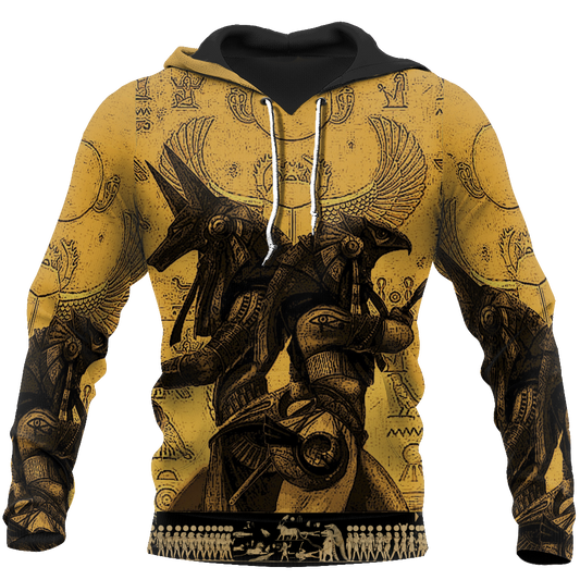 Anubis Ancient Egypt 3D All Over Printed Hoodie Clothes JJ070303 - Amaze Style™-Apparel