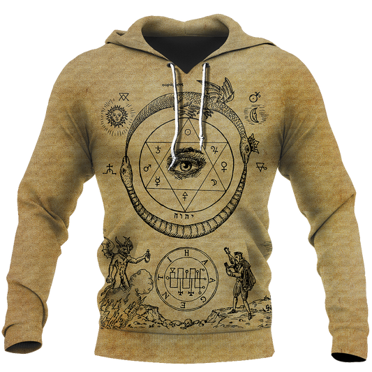 Alchemy 3D All Over Printed Shirts Hoodie JJ140102-Apparel-MP-Hoodie-S-Vibe Cosy™