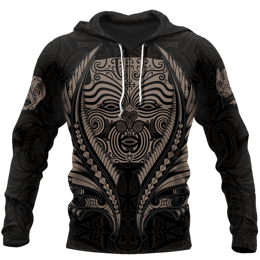 Aotearoa's Love Is Too Big In Me Hoodie Silver Fern Patterns Maori JJ241201 PL - Amaze Style™-Apparel
