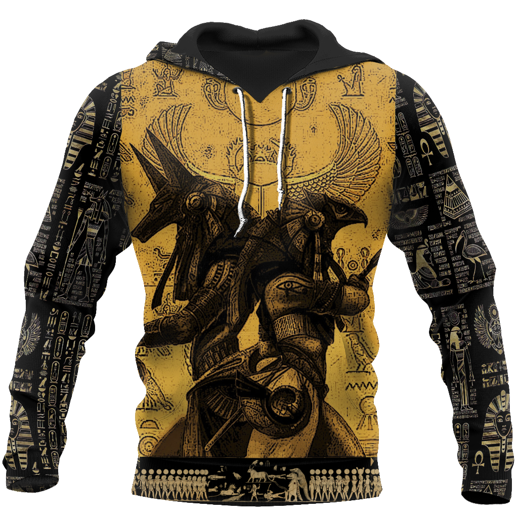 Anubis Ancient Egypt 3D All Over Printed Hoodie Clothes JJ070302 - Amaze Style™-Apparel