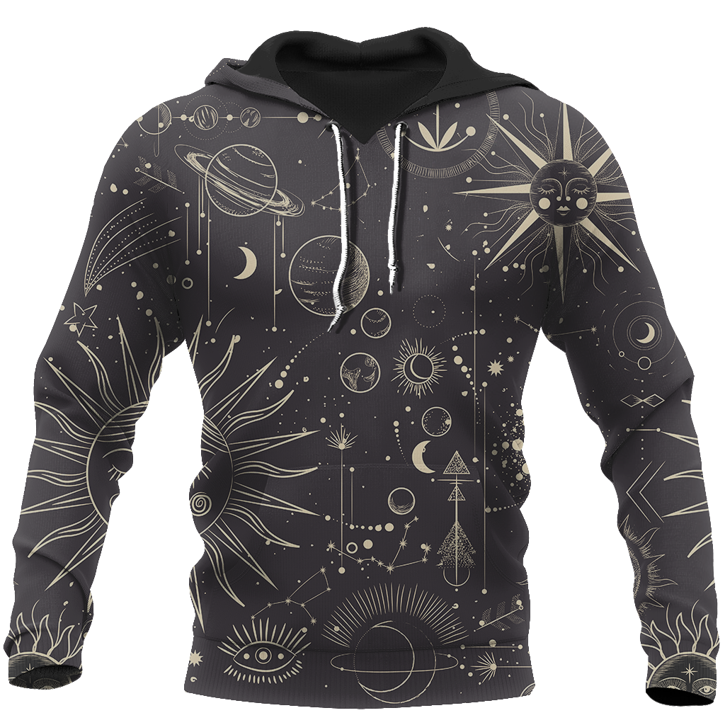3D All Over Printed Shirts Hoodie Sun and Moon MP998-Apparel-MP-Hoodie-S-Vibe Cosy™