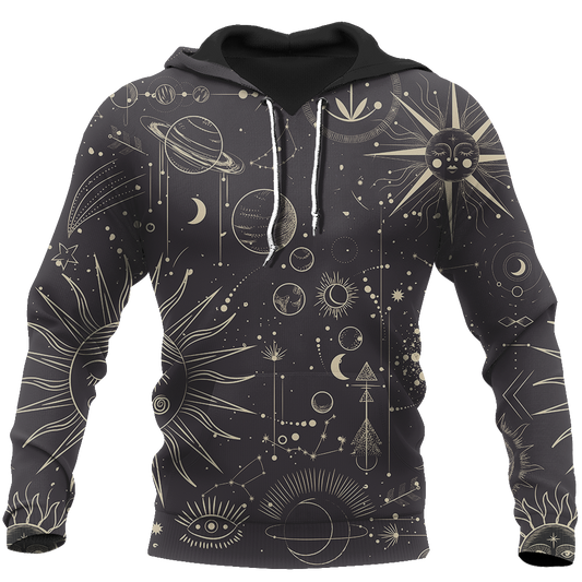 3D All Over Printed Shirts Hoodie Sun and Moon MP998-Apparel-MP-Hoodie-S-Vibe Cosy™