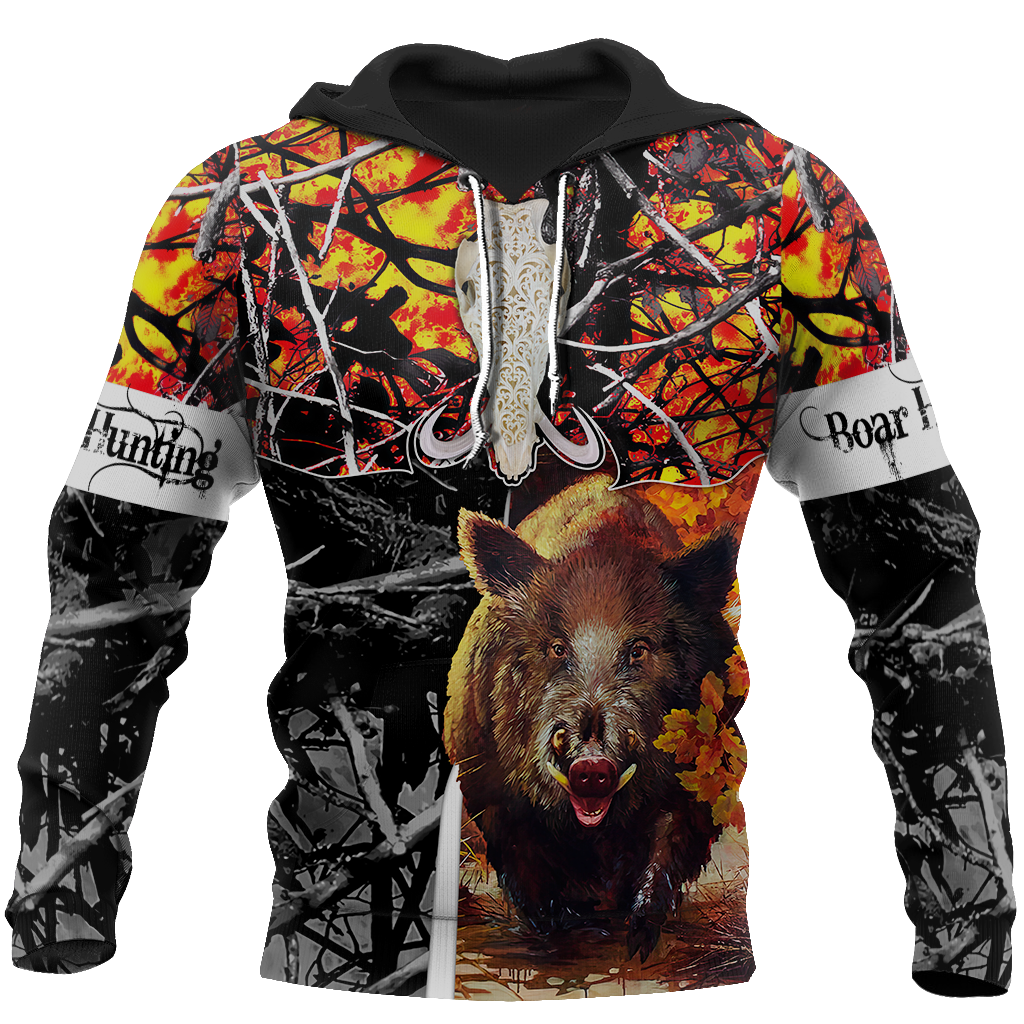 BOAR HUNTING CAMO 3D ALL OVER PRINTED SHIRTS FOR MEN AND WOMEN JJ221201 PL - Amaze Style™-Apparel