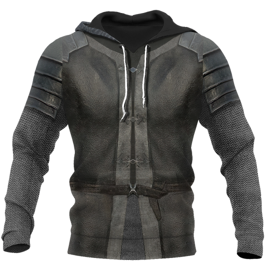 3D ALL OVER PRINTED CHAINMAIL KNIGHT MEDIEVAL ARMOR TOPS MP912 - Amaze Style™-Apparel