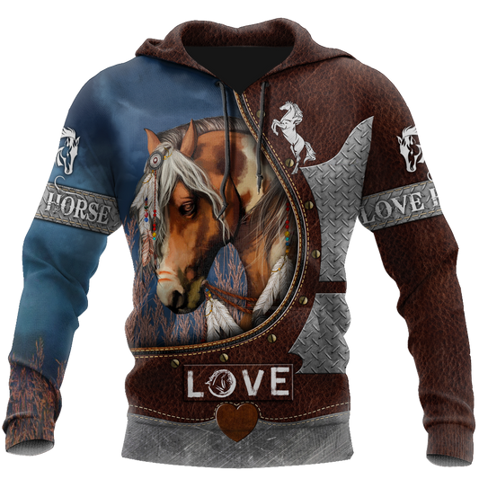Beautiful Horse 3D All Over Printed Shirts For Men And Women TR2105203 - Amaze Style™-Apparel