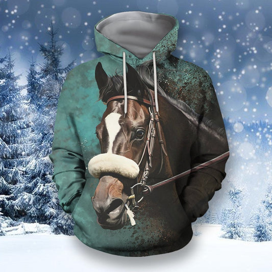 3D All Over Printed Horse Shirts and Shorts - Amaze Style™-Apparel