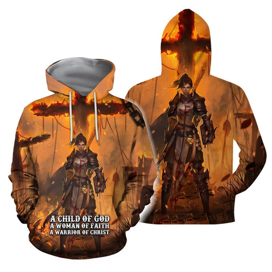 3D All Over Printed A Child of God - Amaze Style™-Apparel