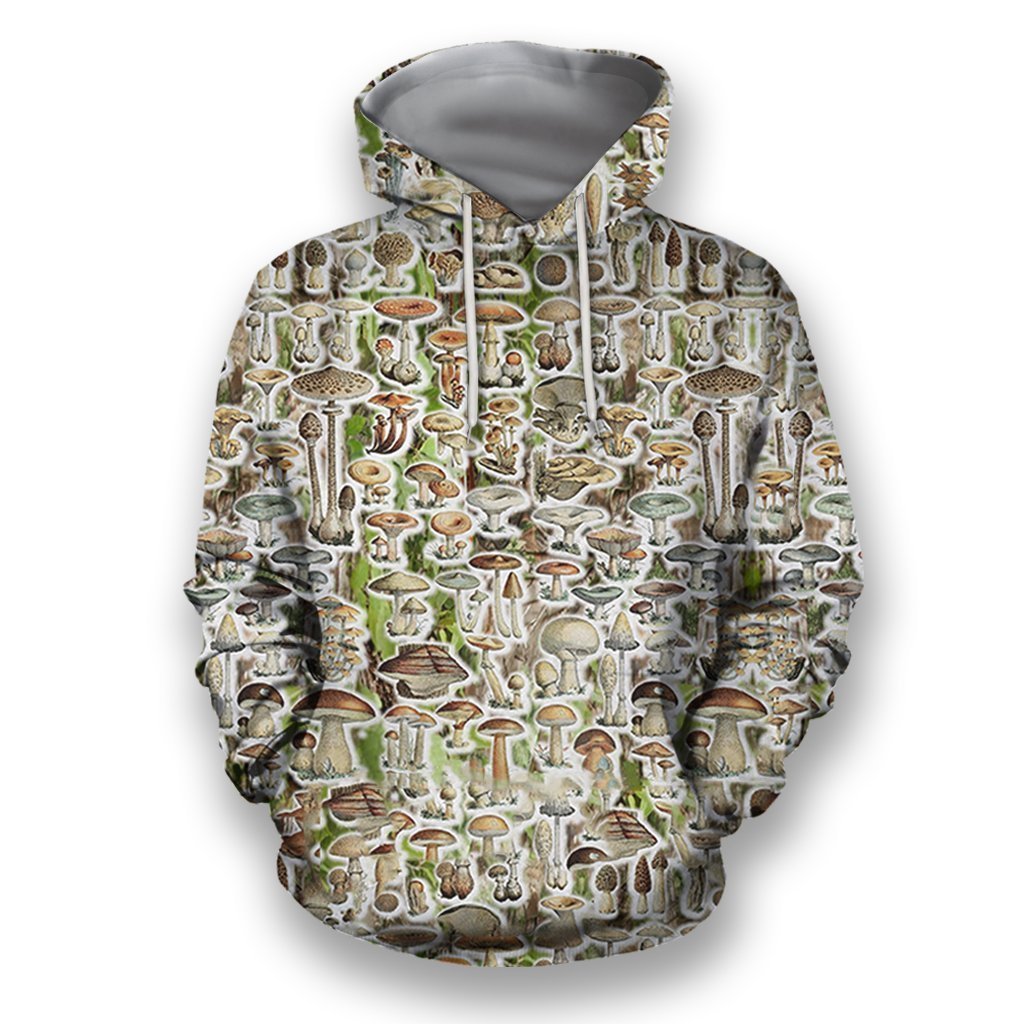 3D All Over Printed Mushroom Camo Shirts-Apparel-6teenth World-Hoodie-S-Vibe Cosy™