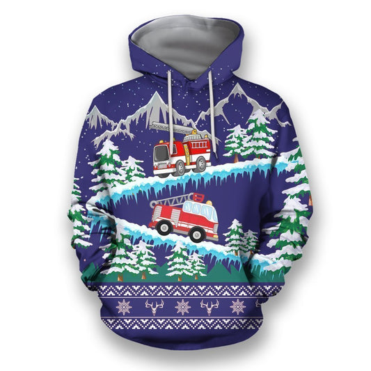 3D All Over Printed Firefighter - Amaze Style™-Apparel