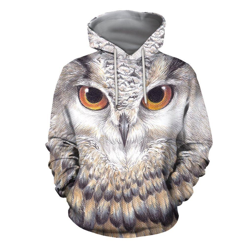 3D All Over Printed Owl Art Shirts - Amaze Style™-Apparel