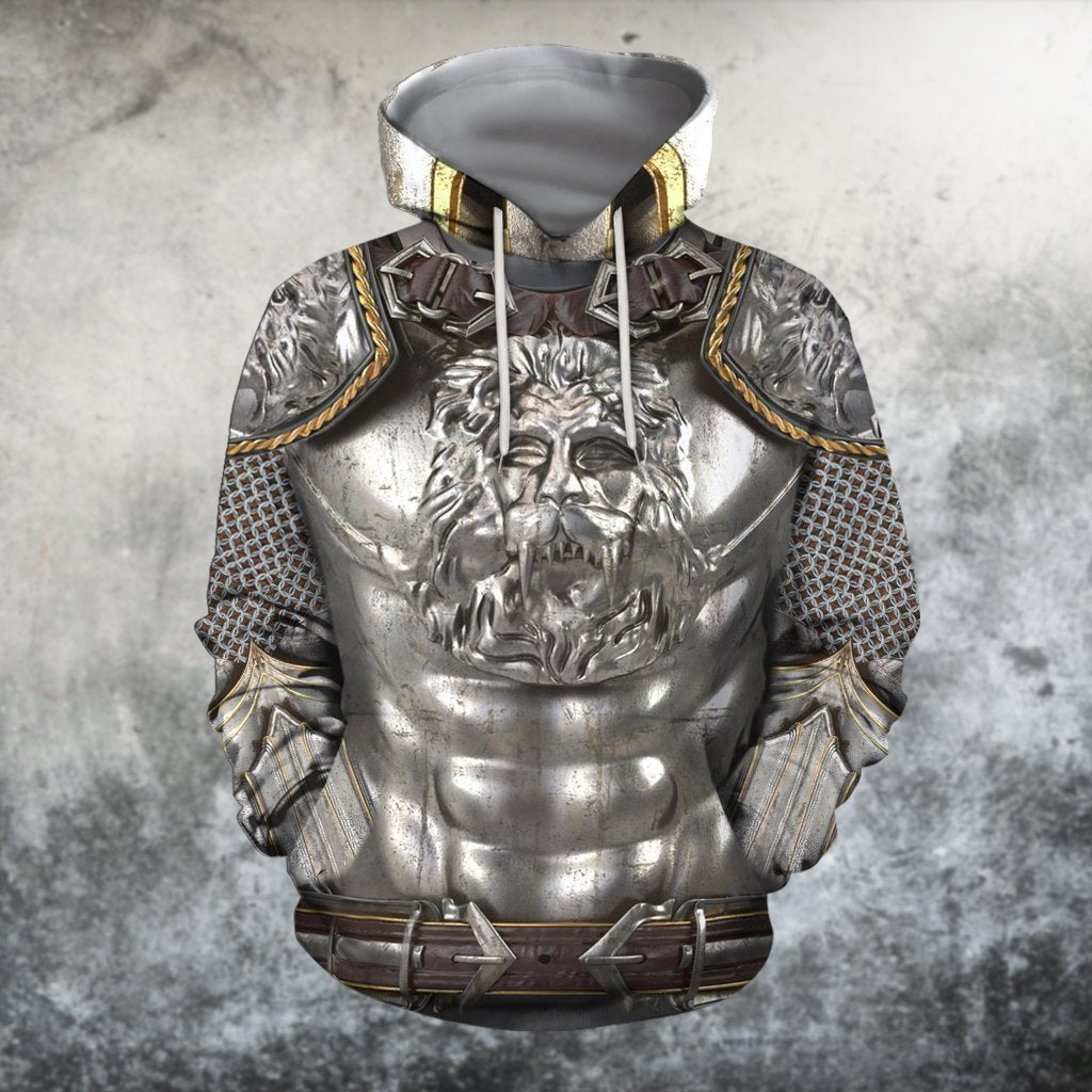 3D All Over Printed Knight Medieval Armor - Amaze Style™-Apparel