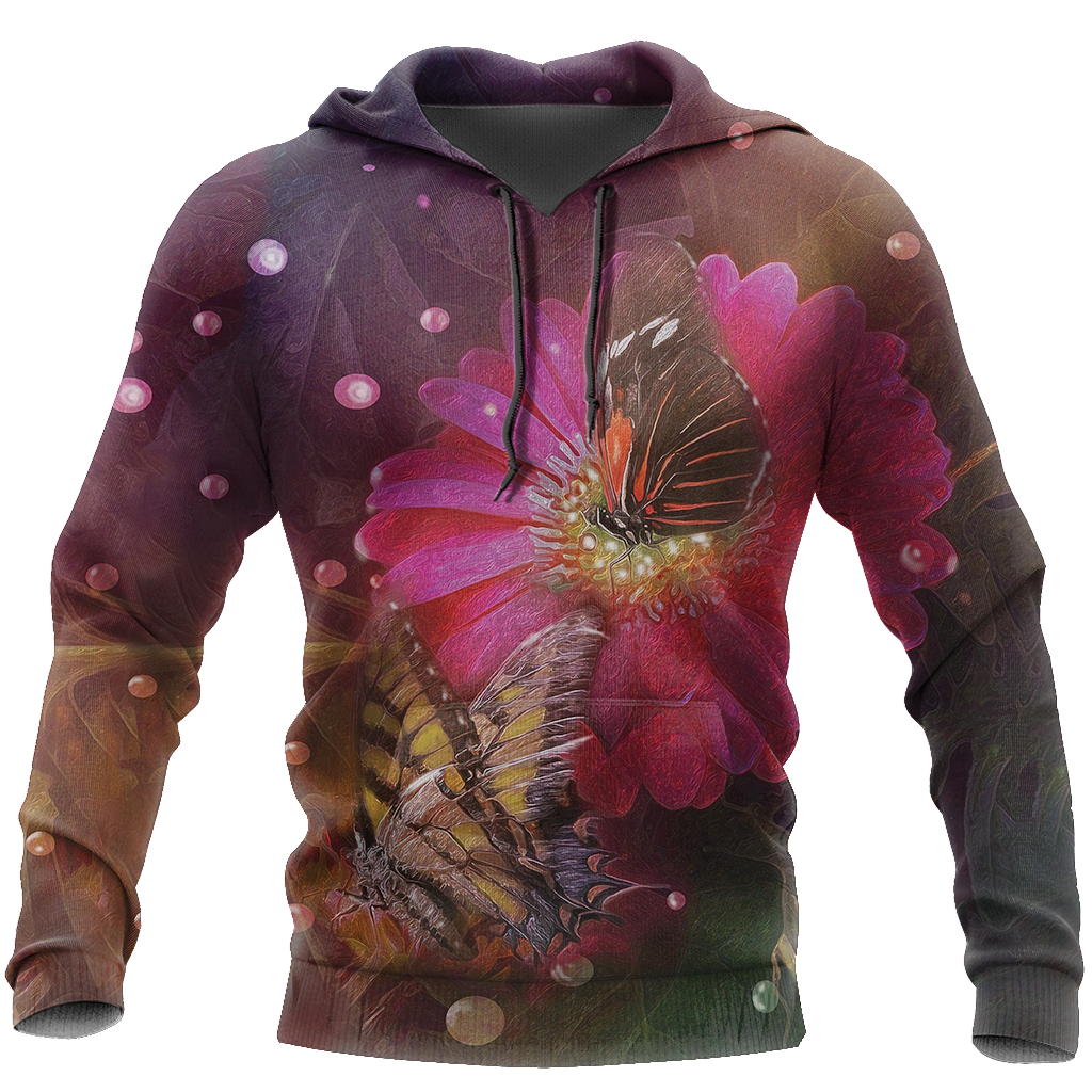 Butterfly Sweet Garden 3D Winter Clothes TR111101 NM-Apparel-NM-Hoodie-S-Vibe Cosy™