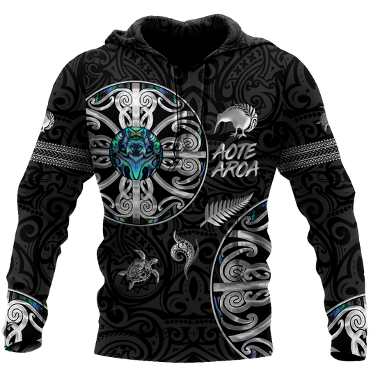 Aotearoa Maori manaia 3d all over printed shirt and short for man and women MH270620