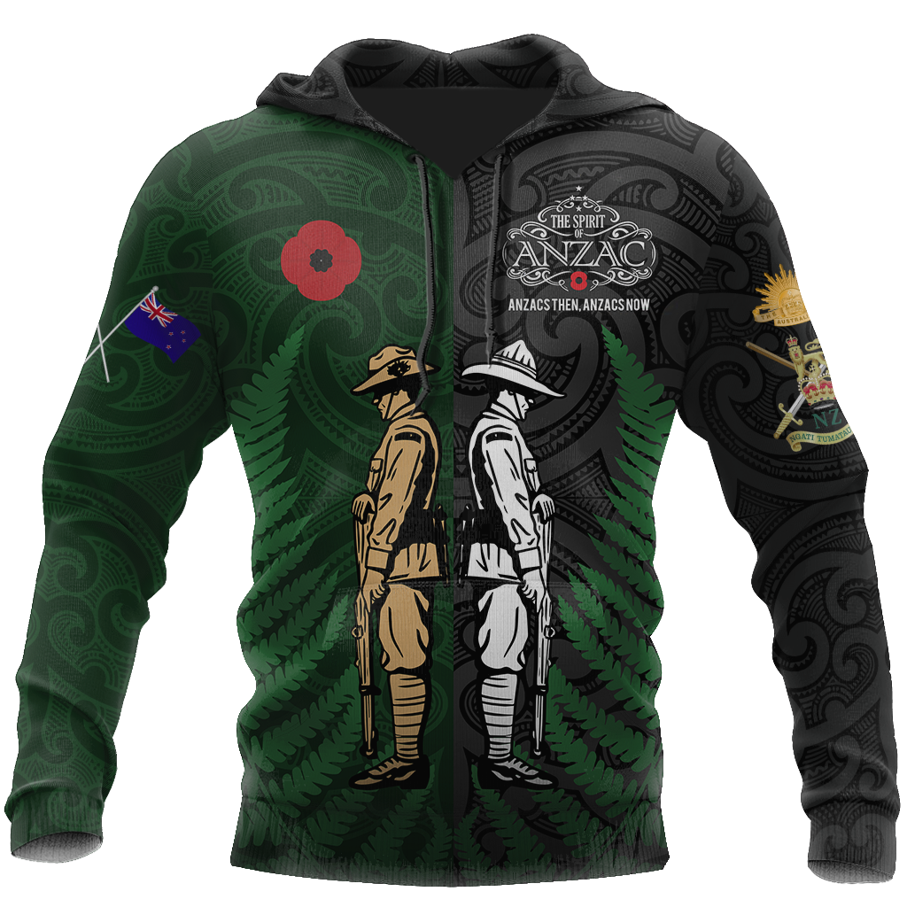 Tmarc Tee Remembrance Anzac day Kiwi and Australia Soldier