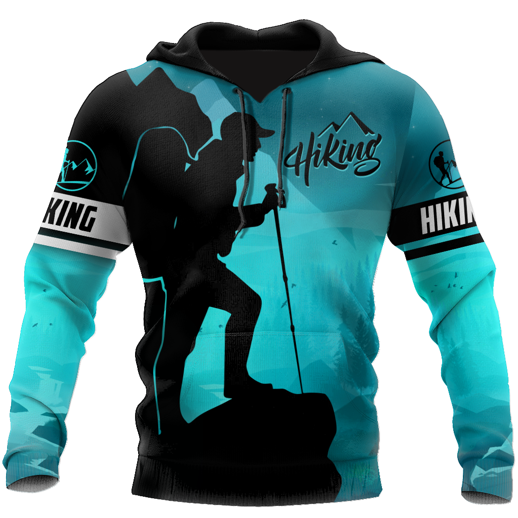 Hiking trails open mountain 3D all over printed shirts for men and women