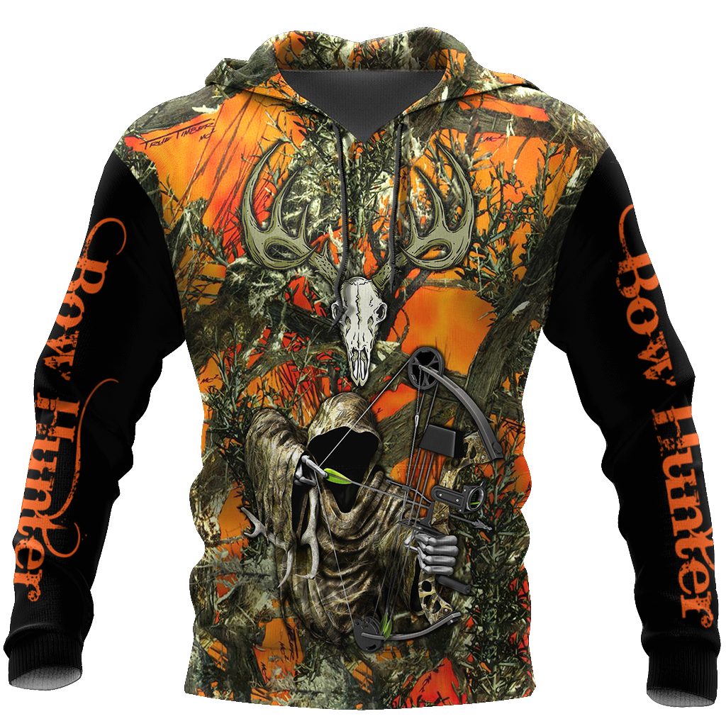 3D All Over Printed Grim Reaper Bow Hunter Camo - Amaze Style™-Apparel