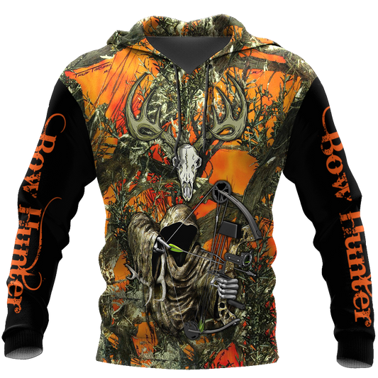 3D All Over Printed Grim Reaper Bow Hunter Camo - Amaze Style™-Apparel