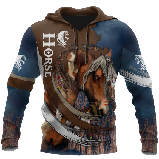 Beautiful Horse 3D All Over Printed Shirts For Men And Women TR2404203 - Amaze Style™-Apparel