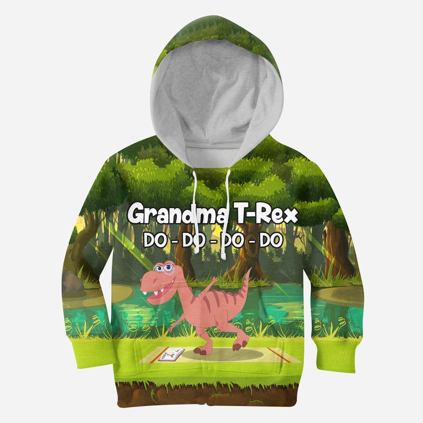 3D All Over Printed Grandma T-Rex Shirts - Amaze Style™-Apparel