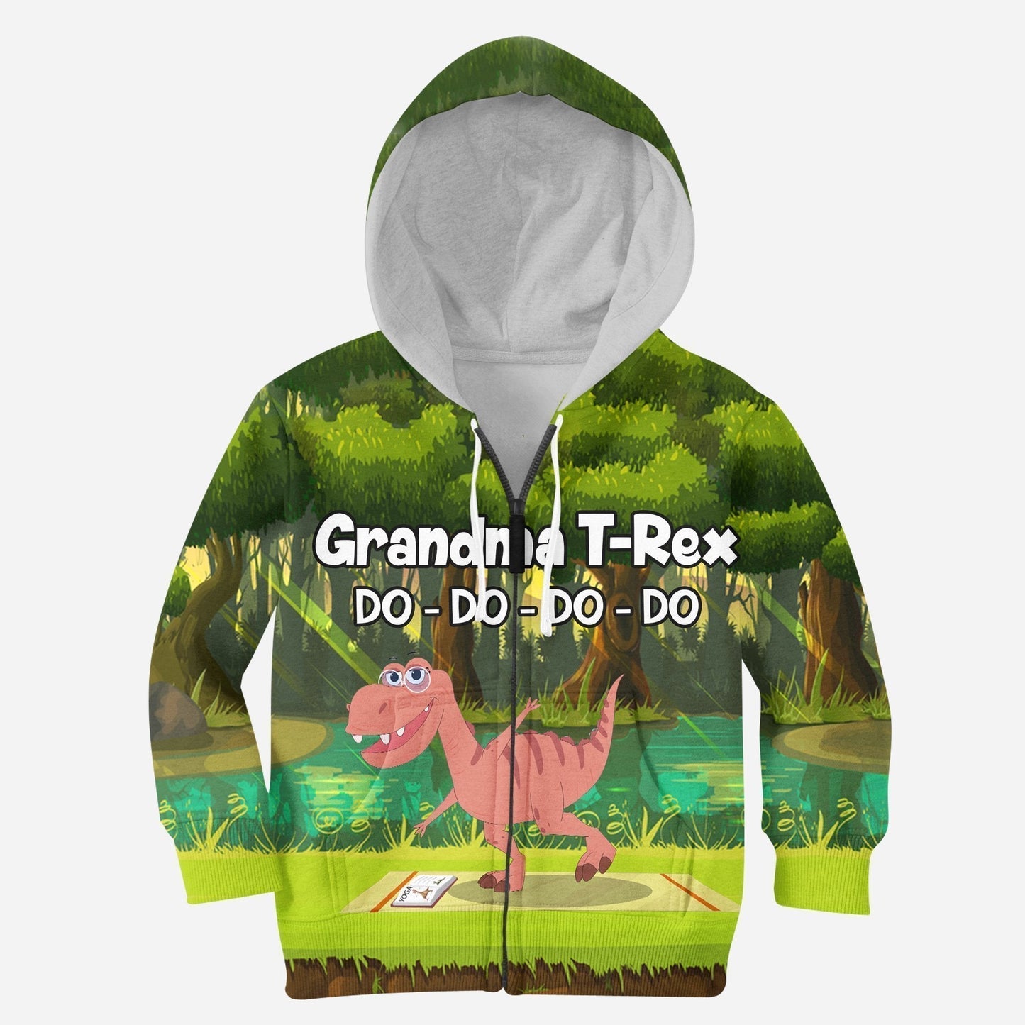 3D All Over Printed Grandma T-Rex Shirts - Amaze Style™-Apparel
