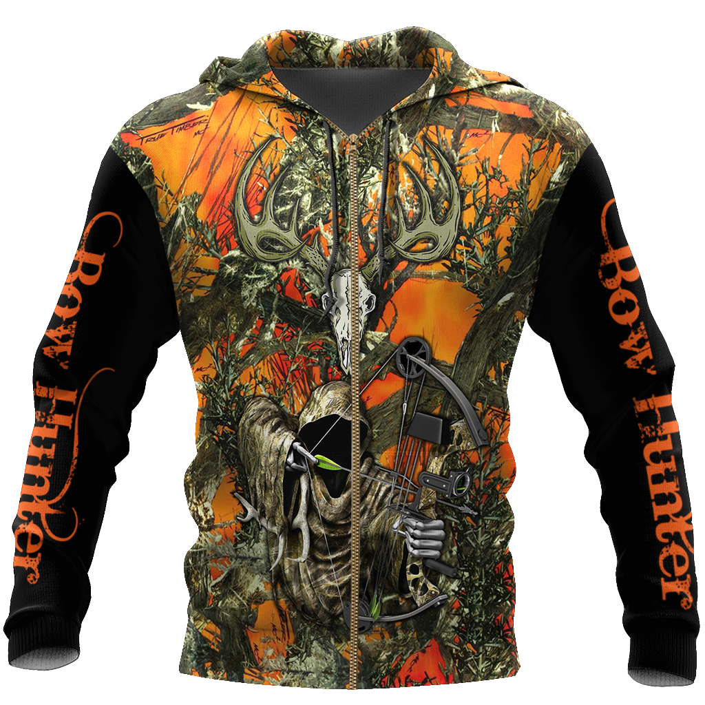 3D All Over Printed Grim Reaper Bow Hunter Camo - Amaze Style™-Apparel