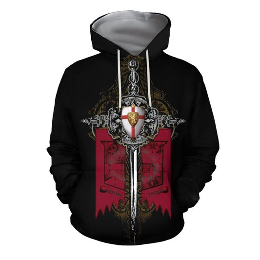 3D All Over Printed Knights Templar T-shirt Hoodie - Amaze Style™-