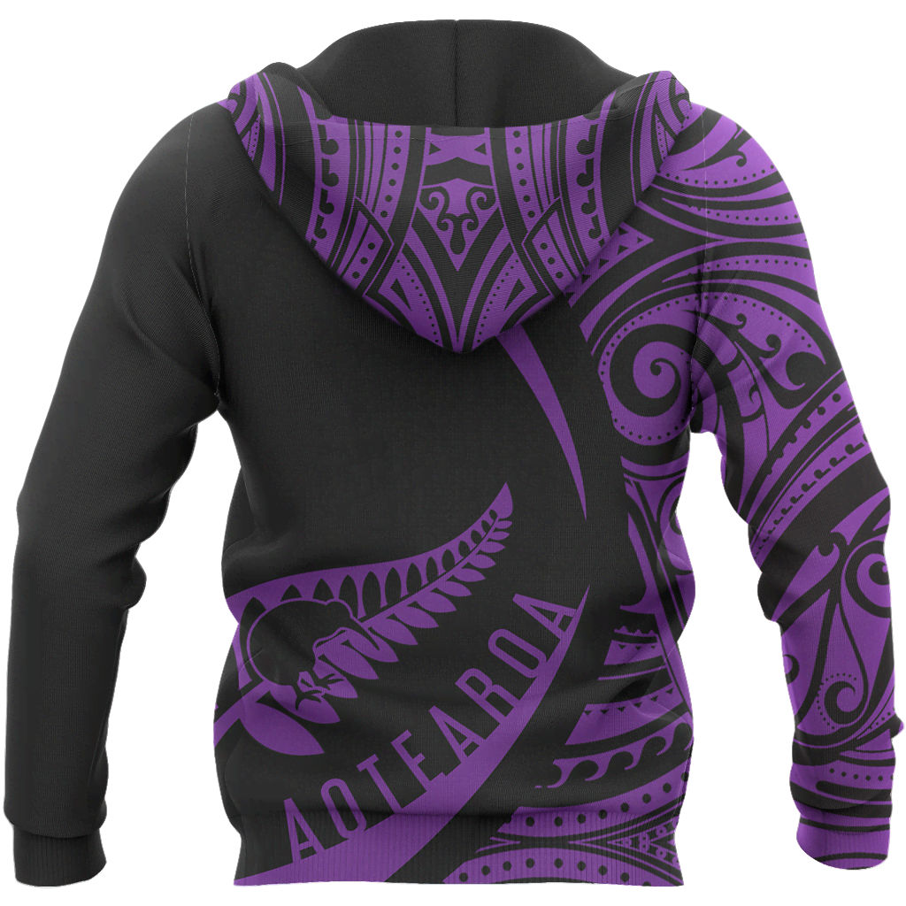 Aotearoa Maori Hoodie - Circle Style HC3001 - Amaze Style™-Apparel