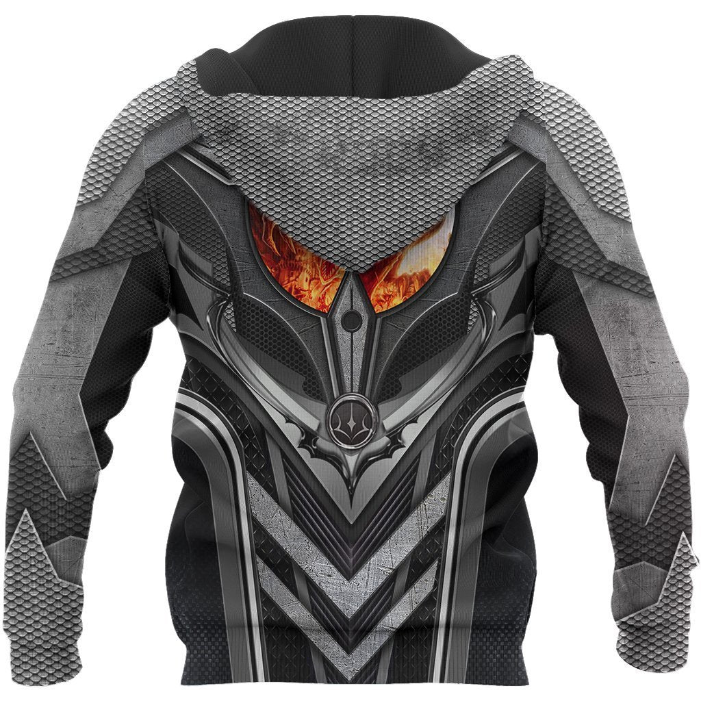 3D Tattoo and Dungeon Dragon Hoodie HAC101201-Apparel-NM-Zip hoodie-S-Vibe Cosy™