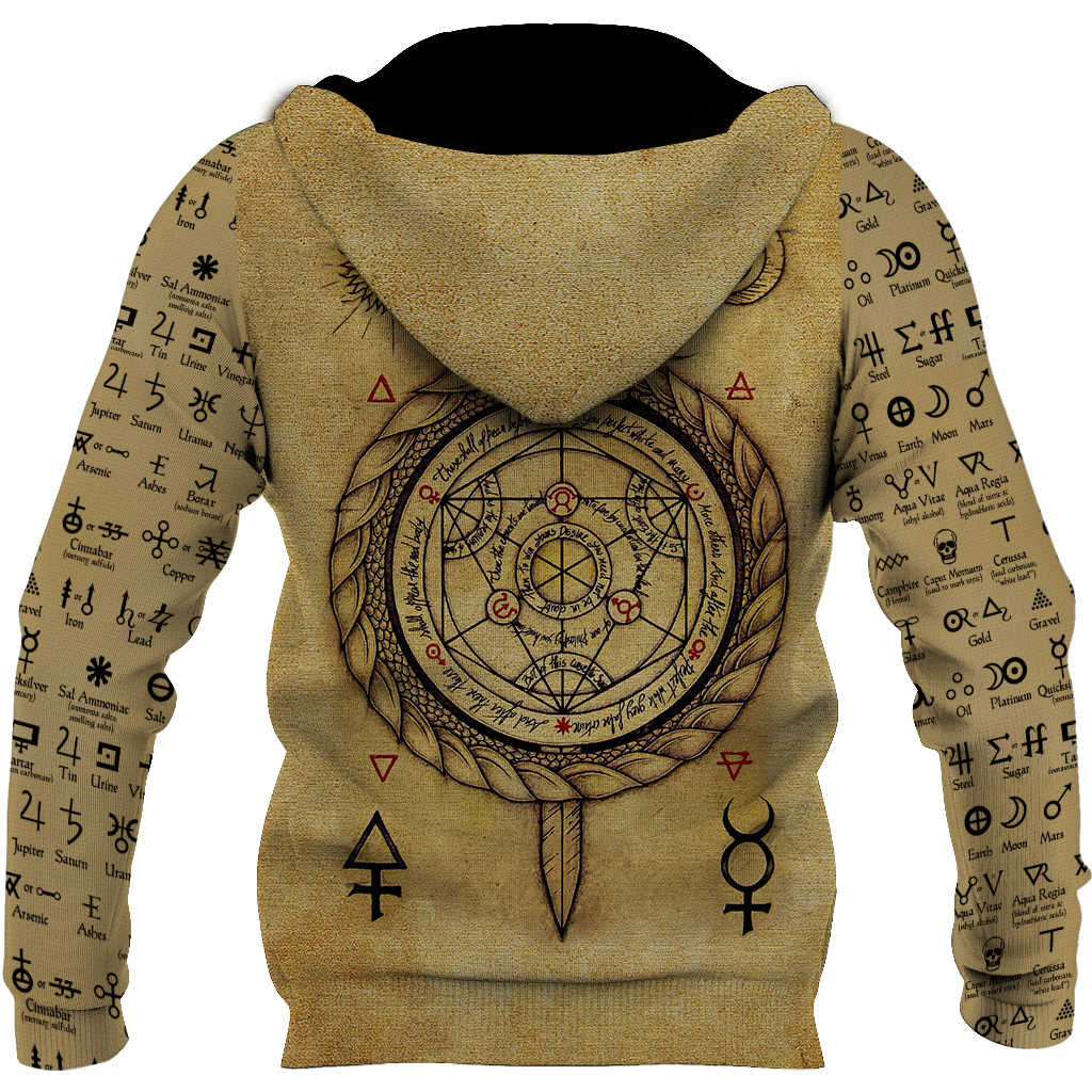 Alchemy 3D All Over Printed Shirts Hoodie JJ020103-Apparel-MP-Hoodie-S-Vibe Cosy™