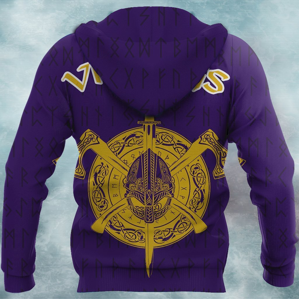 Vikings Warrior™ Hoodie TH7 - Amaze Style™-ALL OVER PRINT HOODIES (P)