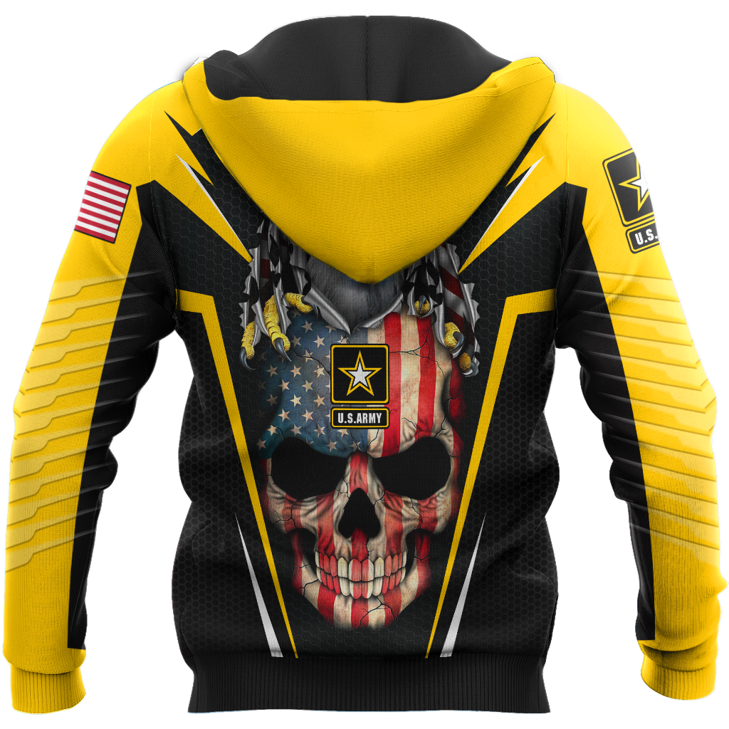US ARMY SKULL 3d all over Print hoodies Pi270201 PL - Amaze Style™-Apparel