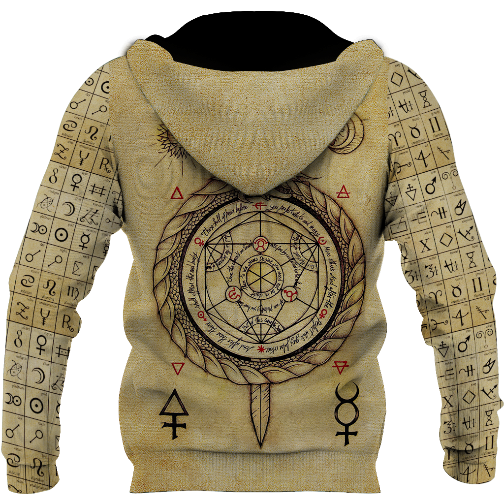 Alchemy 3D All Over Printed Shirts Hoodie JJ020101-Apparel-MP-Hoodie-S-Vibe Cosy™