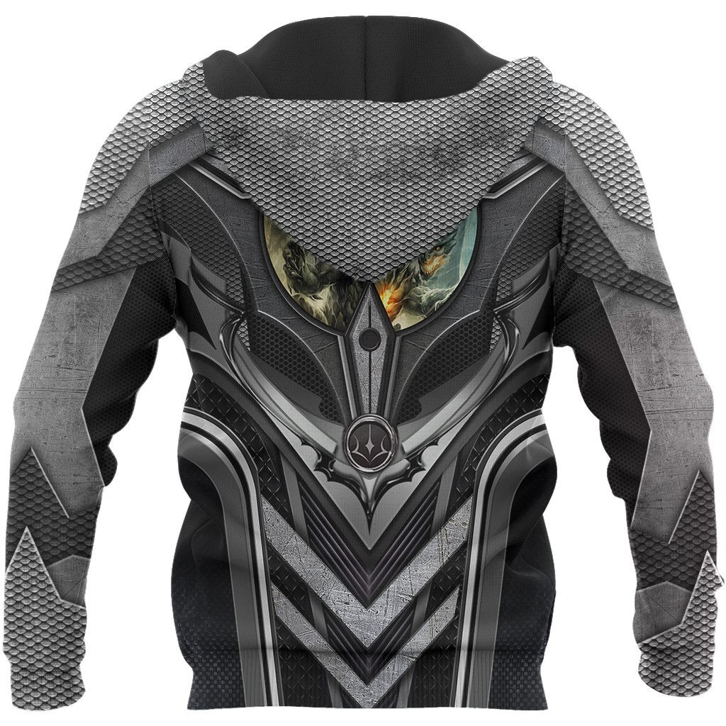 3D Tattoo and Dungeon Dragon Hoodie HAC101203-Apparel-NM-Hoodie-S-Vibe Cosy™
