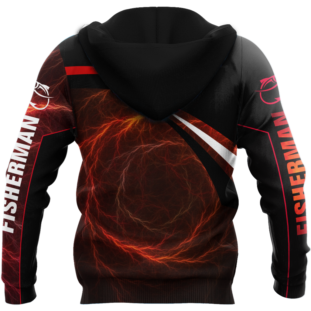 Best spinning reels for bass fishing 3D all over printing shirts for fisherman fire color TR030102 - Amaze Style™-Apparel