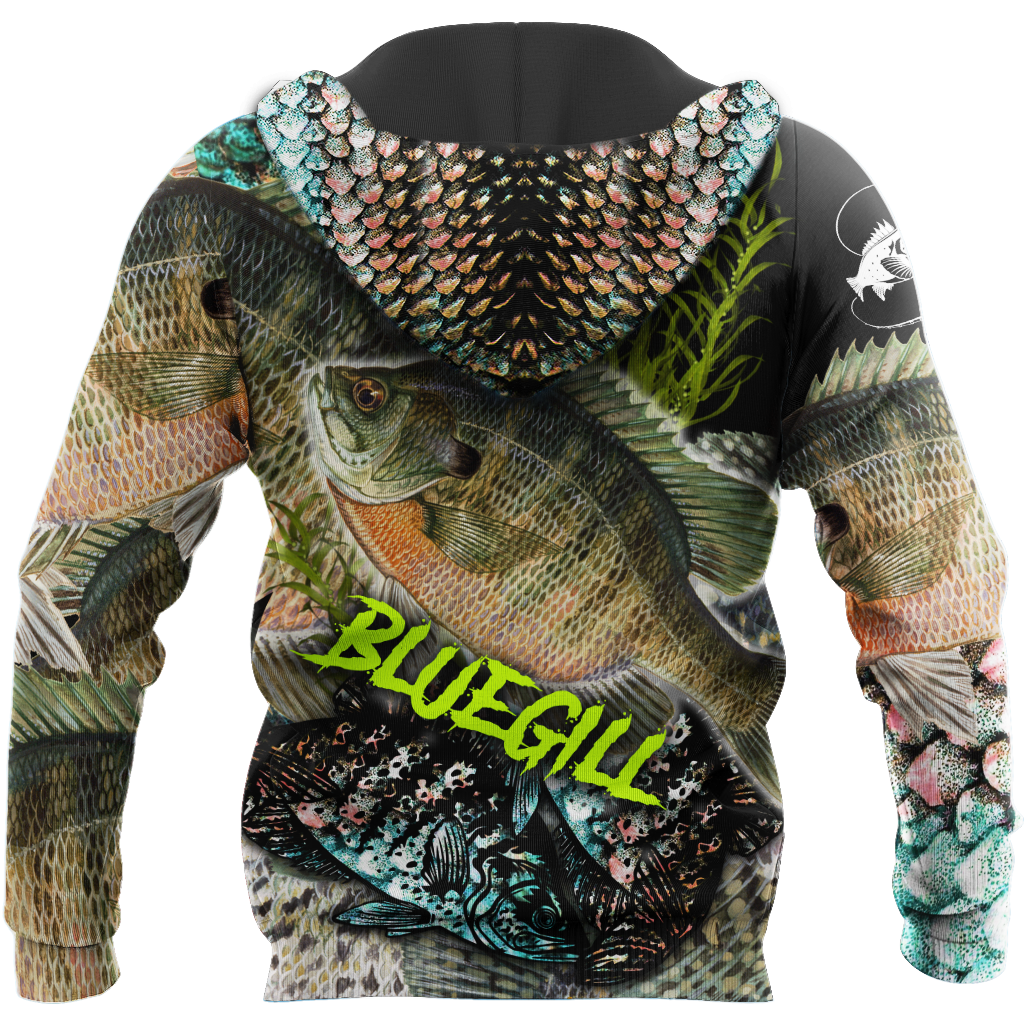 Bluegill Fishing on skin 3D all over shirts for men and women TR060101 - Amaze Style™-Apparel
