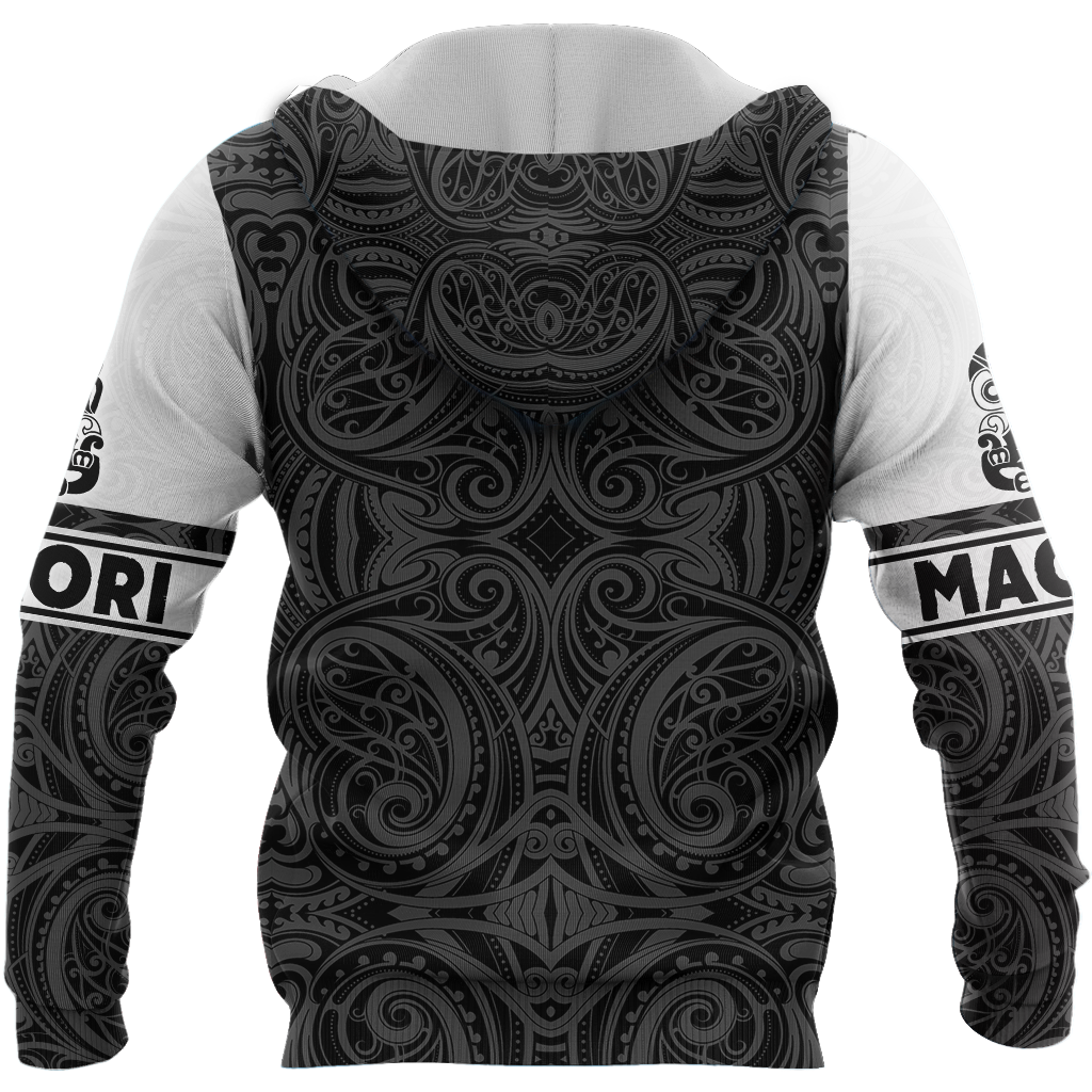 Tiki fern maori hoodie all over printed shirts for men and women AZ301201 - Amaze Style™-Apparel