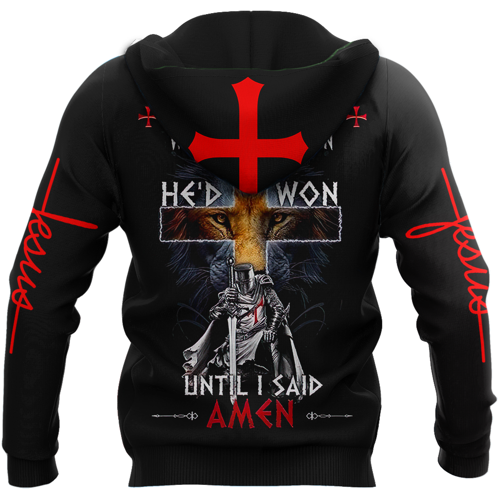 The Devil Saw Me With My Head Down And Thought He'd Won Until I Said Amen - Amaze Style™-Apparel