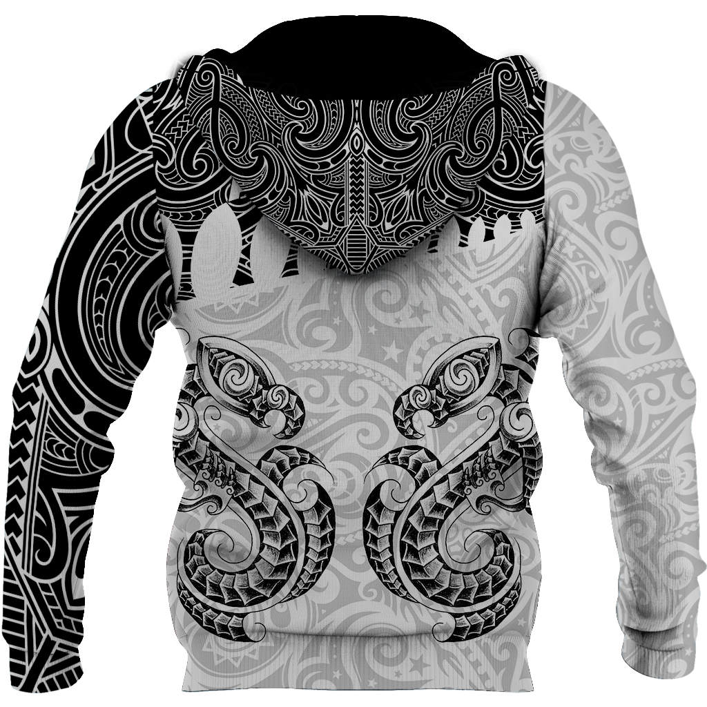 Aotearoa Maori manaia 3d all over printed shirt and short for man and women JJ030201 PL - Amaze Style™-Apparel