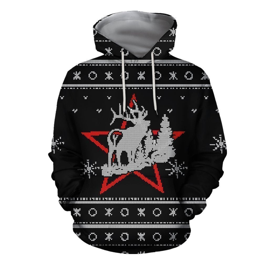 3D All Over Printed Deer Christmas Shirts-Apparel-6teenth World-Hoodie-S-Vibe Cosy™