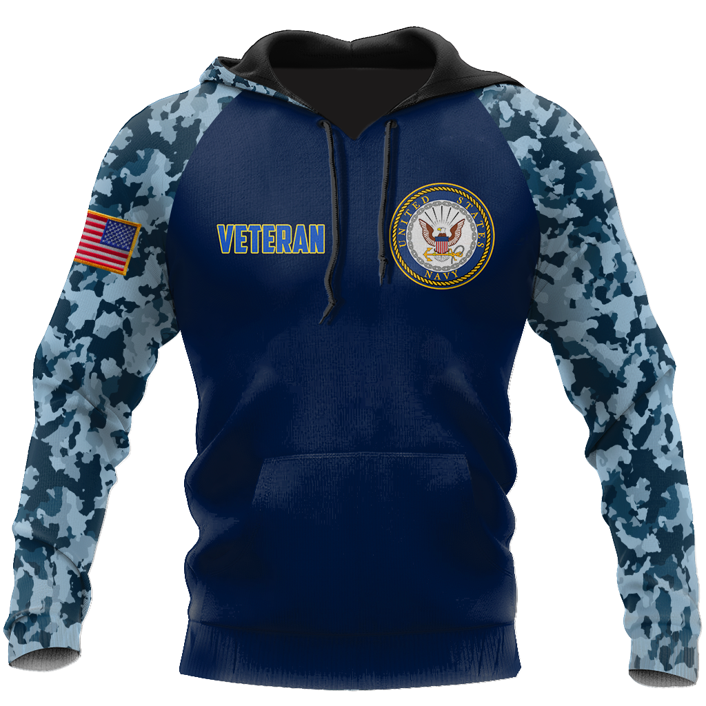 All Over Printed Navy Veteran Hoodie TR2808203-MEI