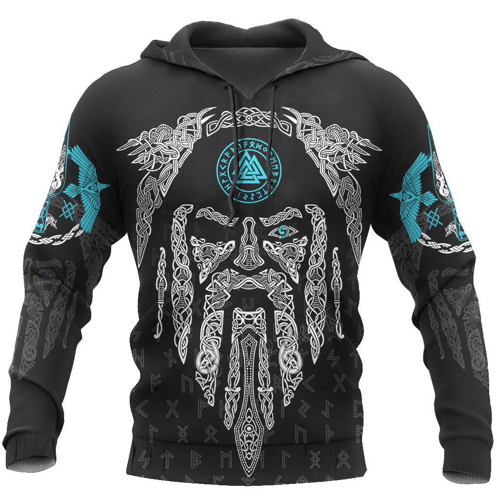 3D All Over Printed Raven And Odin version 2.0 - Amaze Style™-Apparel