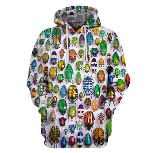 3D All Over Print Insect Hoodie-Apparel-6teenth World-Hoodie-S-Vibe Cosy™