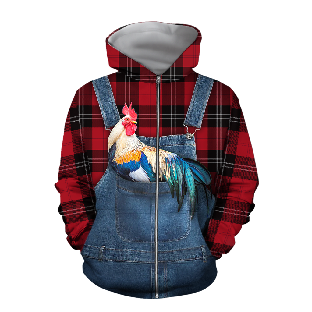 Baby Chicken Hoodie T-Shirt Sweatshirt for Men and Women Pi130205-Apparel-NM-Zip hoodie-S-Vibe Cosy™