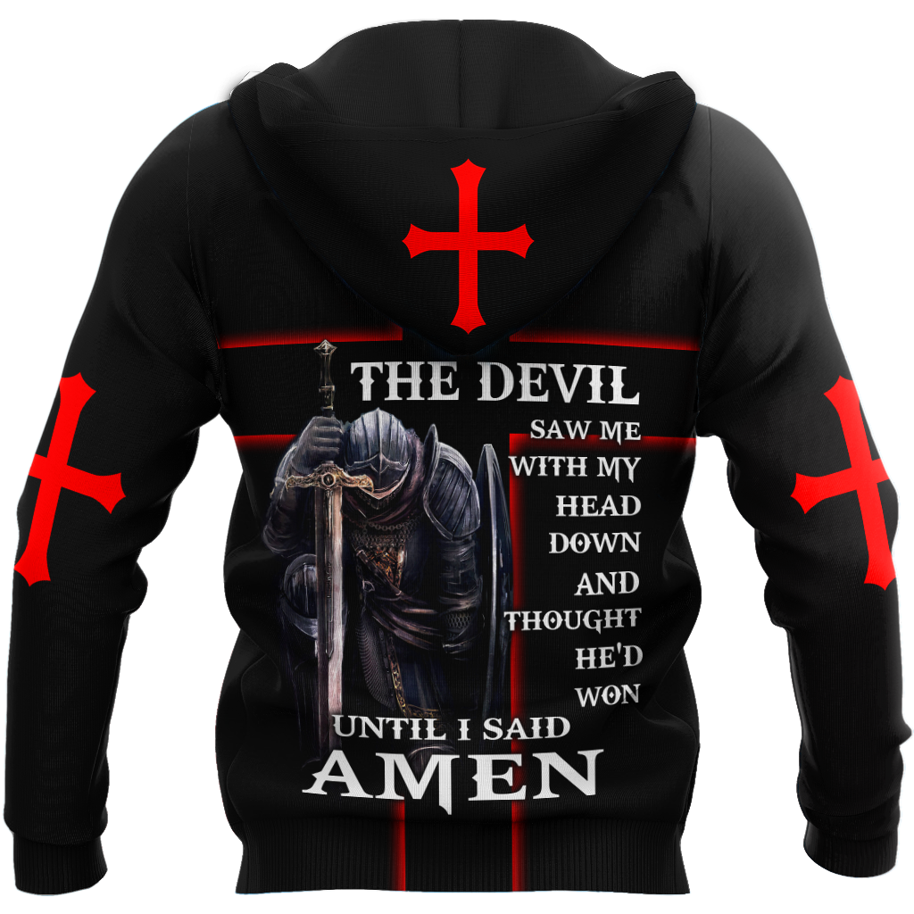 The Devil Saw Me With The Head Down 3D All Over Printed Shirts For Men and Women Pi30062001