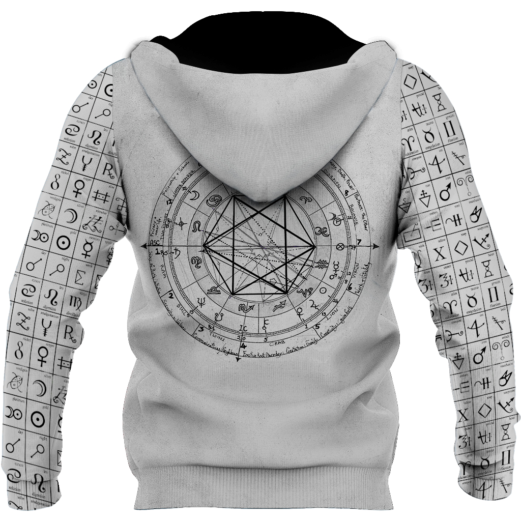 Alchemy Birth Chart 3D All Over Printed Shirts Hoodie JJ160302 - Amaze Style™-Apparel