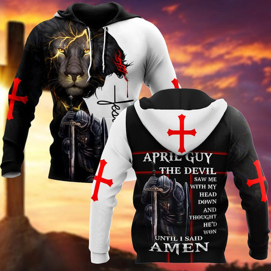 April Guy- Untill I Said Amen 3D All Over Printed Shirts For Men and Women Pi250501S4