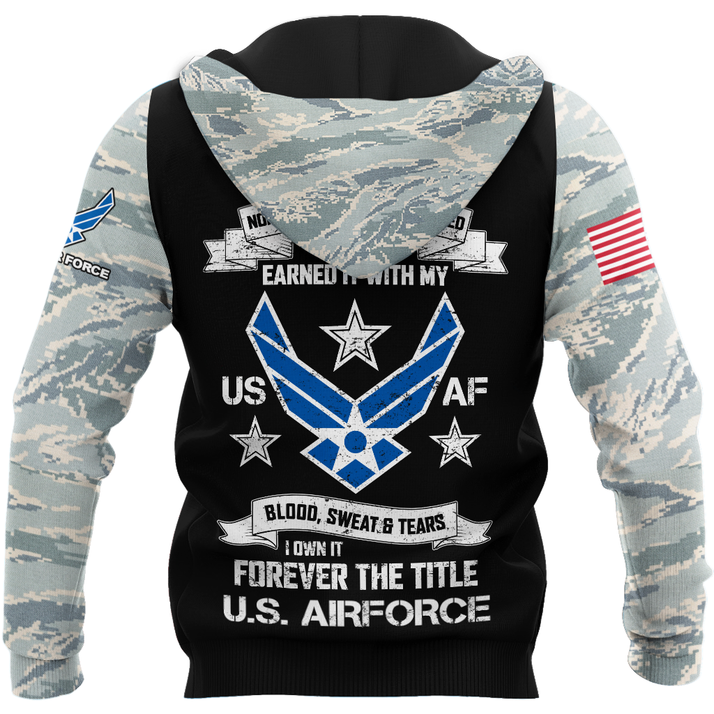 All Over Printed U.S Air Force Hoodie Pi29082001-MEI